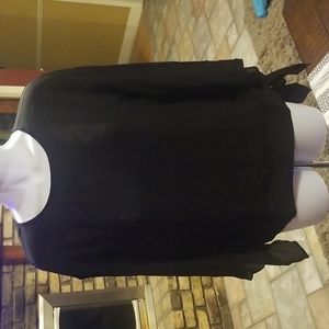 🌺NWT Worthington- Ladies bell-sleeve top with side tie